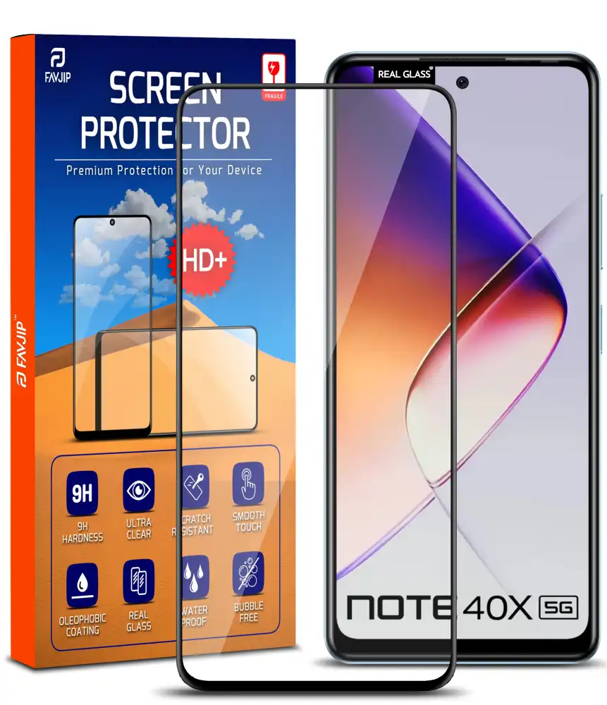 Infinix Note 40x Tempered glass mp 2