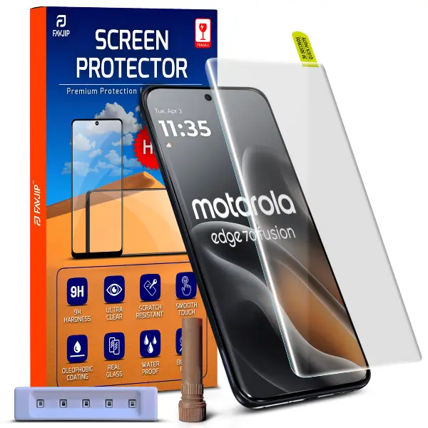Moto Edge 70 Fusion 5G Tempered Glass Screen Guard Main Image A1