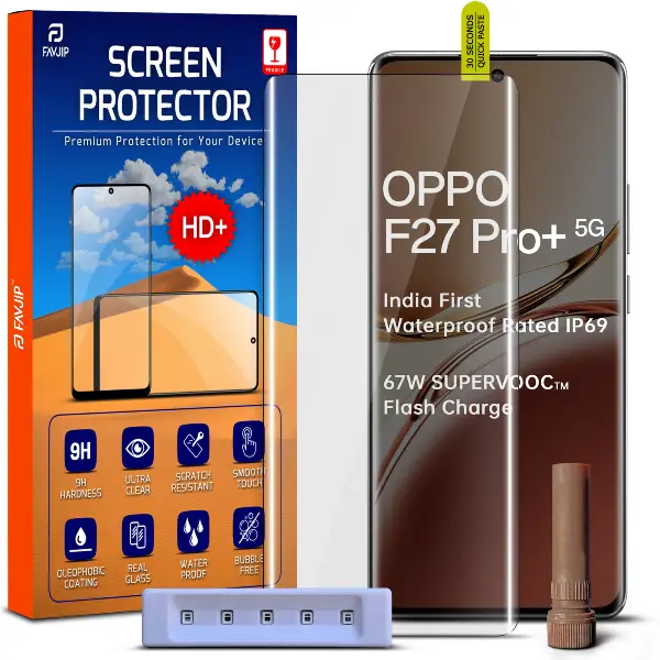Oppo F27 Pro Plus 5G Tempered Glass Screen Guard Main Image A1