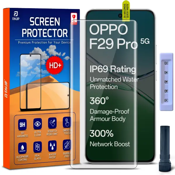 Oppo F29 Pro 5G Tempered Glass Screen Guard Main Image A1