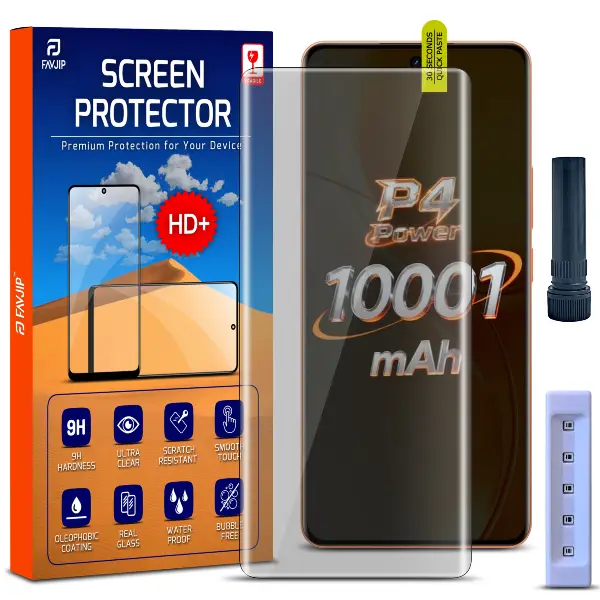 Realme P4 Power 5G Tempered Glass Screen Guard Main Image A1