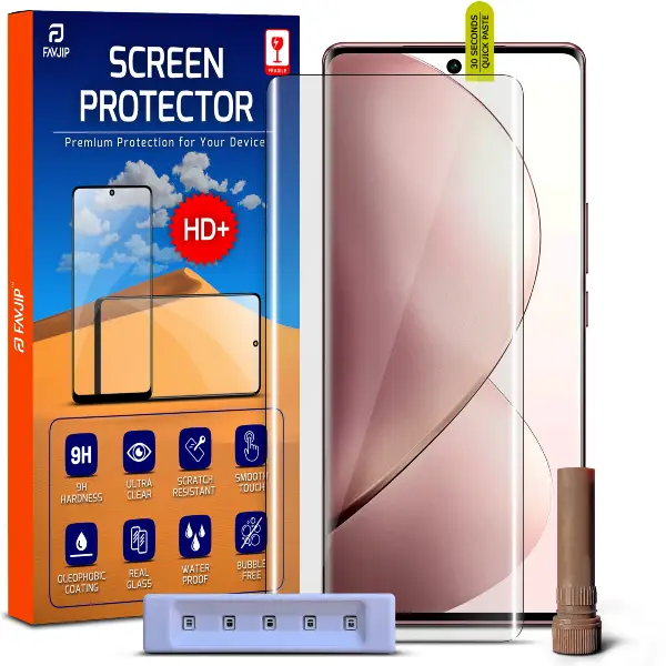 Vivo V29 5G Tempered Glass Screen Guard Main Image A1