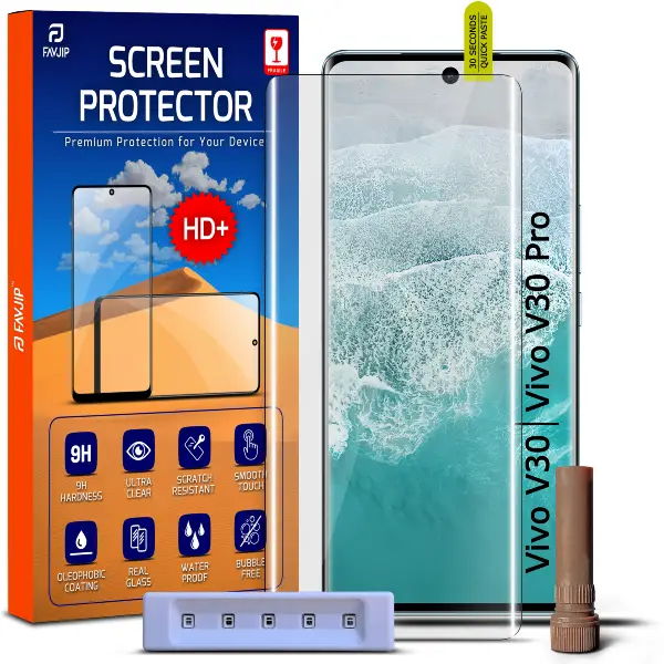 Vivo V30 Pro 5G Tempered Glass Screen Guard Main Image A1