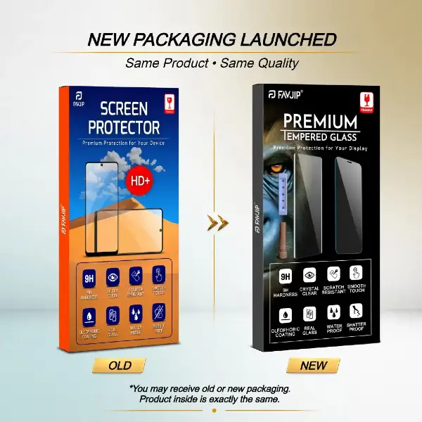 Diamond Tempered Glass Screen Guard New Pack
