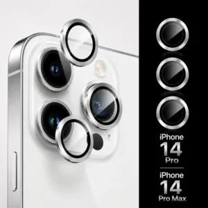 FAVJIP Camera Lens Protector Glass for iPhone 14 Pro and 14 Pro Max with Easy Installation Kit