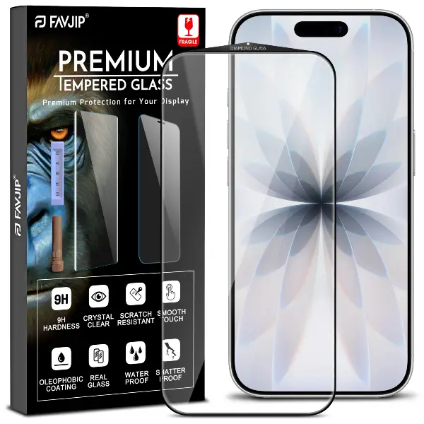 iPhone 17 Tempered Glass Screen Guard Protector