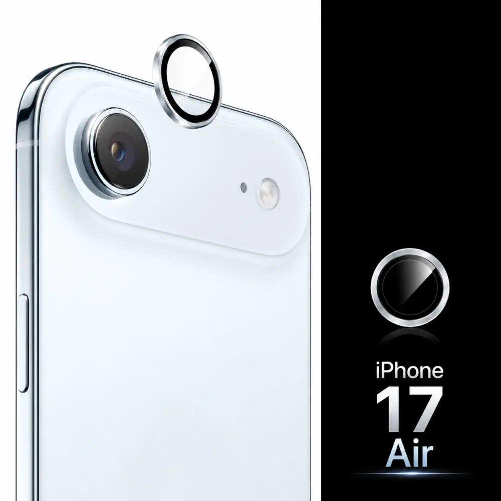 iPhone 17 air camera lens protector glass sky blue front image A1