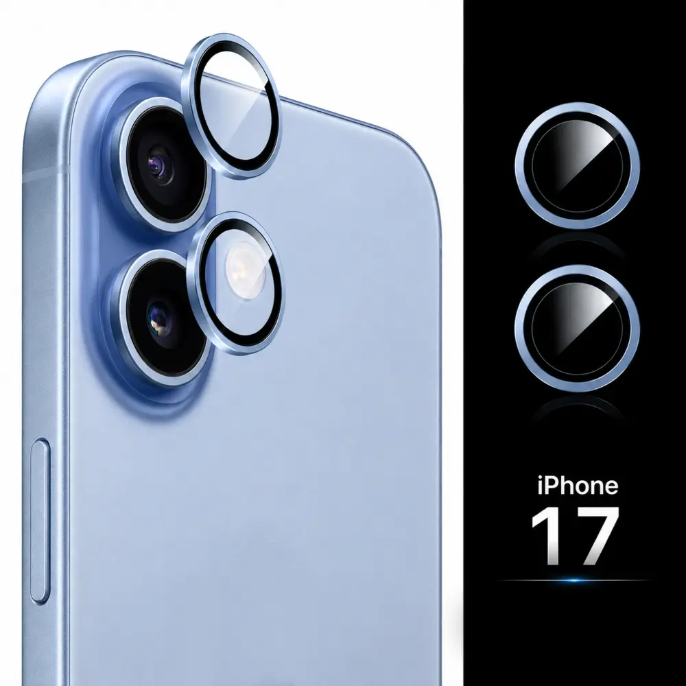 iPhone 17 camera lens protector glass mist blue front image A1